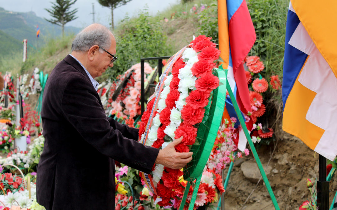 Visit to the Military Pantheon of Stepanakert