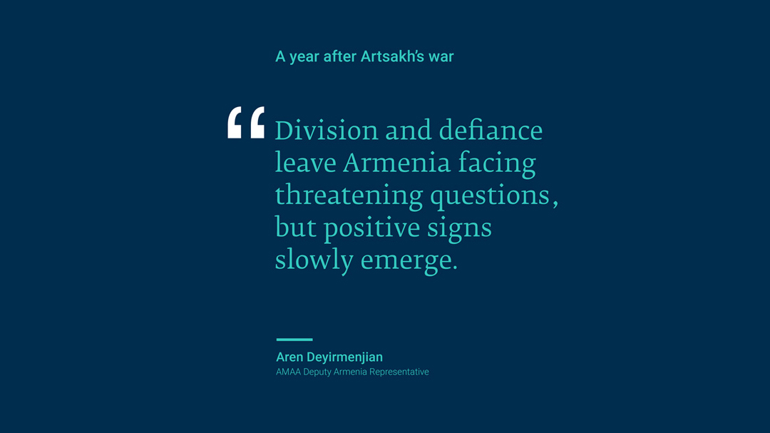 A Year After Artsakh’s War