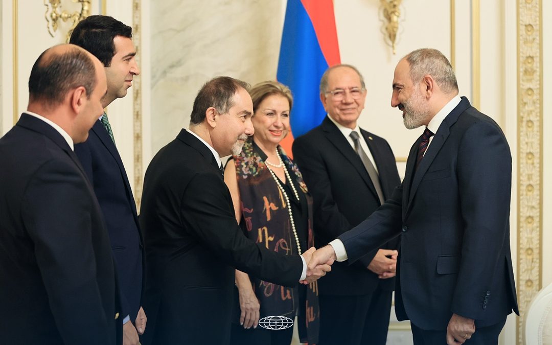 The Prime Minister Receives the Representatives of the Armenian Missionary Association of America