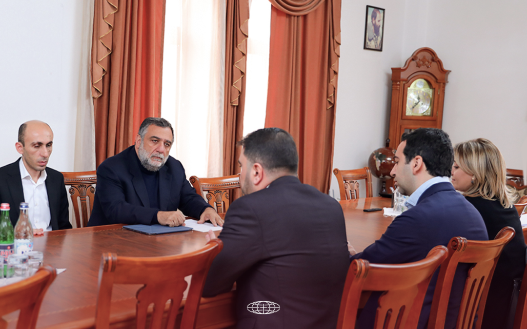 Meeting at the Government of Artsakh